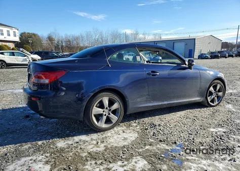 2011 Lexus Is 250 из США, поврежденный, VIN JTHFF2C26B2515530